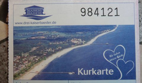 Kurtaxe Kurabgabe Heringsdord Insel Usedom